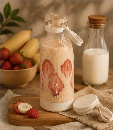 Portable Rechargeable Blender/USB Smoothie Maker/600ml