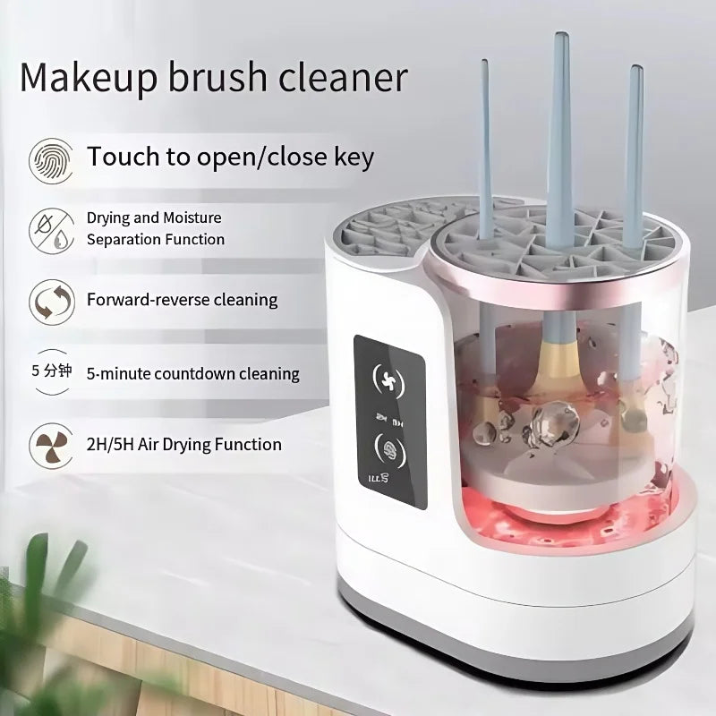 3-in-1 Automatic Makeup Brush Cleaner & Dryer
