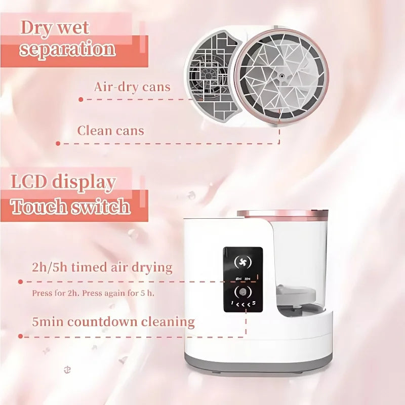 3-in-1 Automatic Makeup Brush Cleaner & Dryer