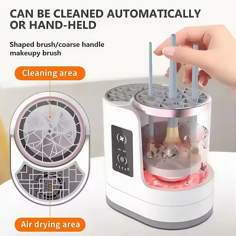 3-in-1 Automatic Makeup Brush Cleaner & Dryer